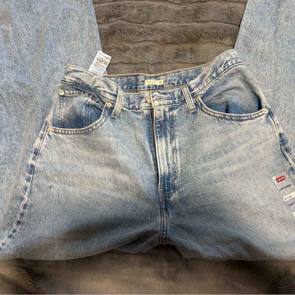 Levi's Women's Cinch Baggy High Rise 31x31